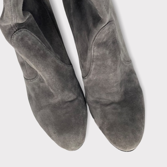 Stuart Weitzman Gray Highland Thigh High‎ Boots - Picture 4 of 8